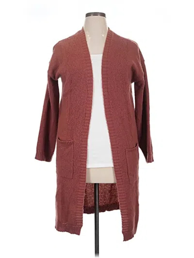 Pre-owned Dip Cardigan Sweater In Burgundy