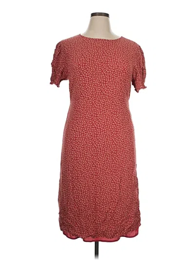 Pre-owned Dip Casual Dress In Burgundy