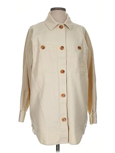 Pre-owned Dip Coat In Ivory