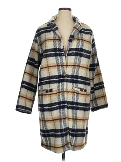 Pre-owned Dip Coat In White