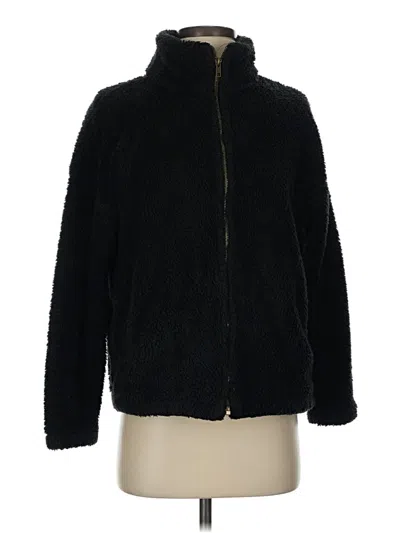 Pre-owned Dip Faux Fur Jacket In Black