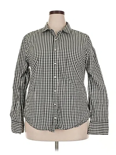 Pre-owned Dip Long Sleeve Button Down Shirt In Black