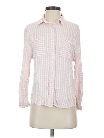 Pre-owned Dip Long Sleeve Button Down Shirt In Pink