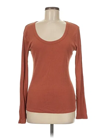 Pre-owned Dip Long Sleeve T-shirt In Brown