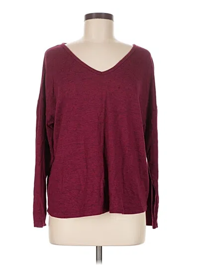 Pre-owned Dip Long Sleeve T-shirt In Burgundy