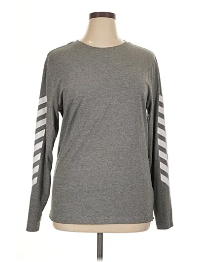 Pre-owned Dip Long Sleeve T-shirt In Gray