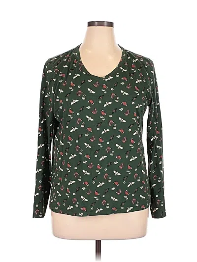 Pre-owned Dip Long Sleeve T-shirt In Green