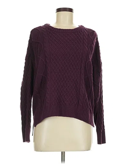Pre-owned Dip Pullover Sweater In Burgundy