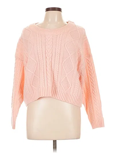 Pre-owned Dip Pullover Sweater In Pink