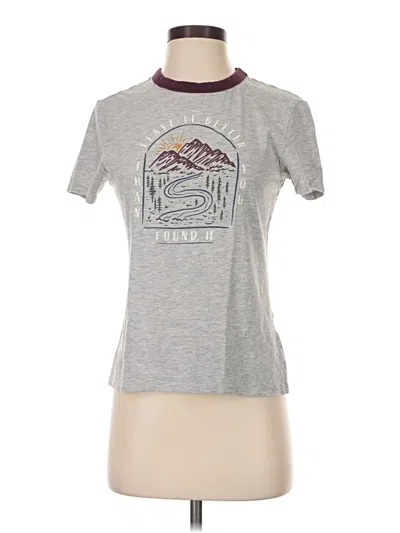 Pre-owned Dip Short Sleeve T-shirt In Gray