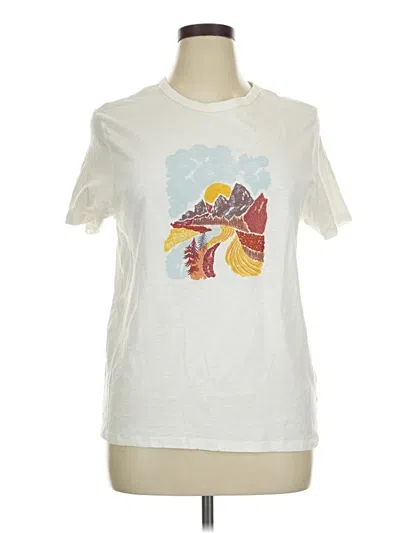 Pre-owned Dip Short Sleeve T-shirt In Ivory