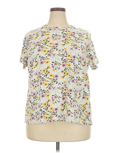Pre-owned Dip Short Sleeve T-shirt In White