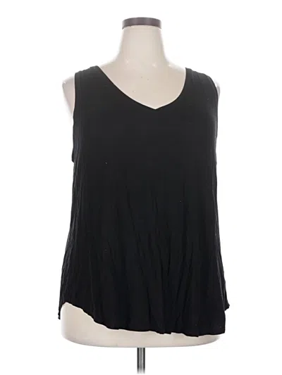 Pre-owned Dip Sleeveless Blouse In Black