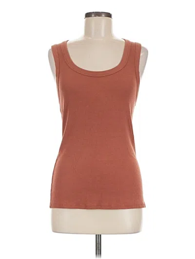 Pre-owned Dip Sleeveless T-shirt In Brown