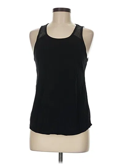 Pre-owned Dip Tank Top Black Halter Neckline Tops