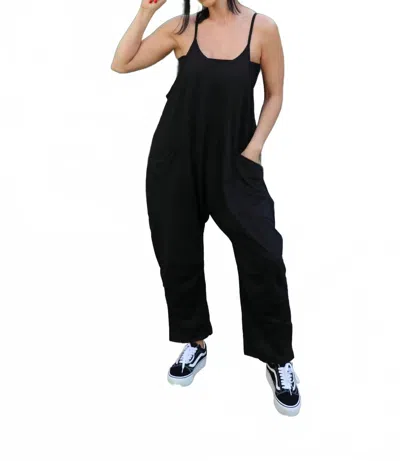 Dipped Shop Women's Nomad Pocket Jumpsuit In Black