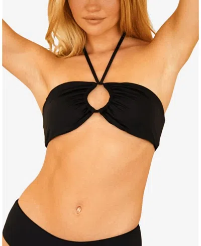 DIPPIN DAISYS AMALFI STRING TIE BANDEAU BIKINI TOP