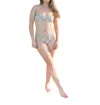 Dippin Daisys Angel Bikini Bottom In Daisy Dukes In Multi