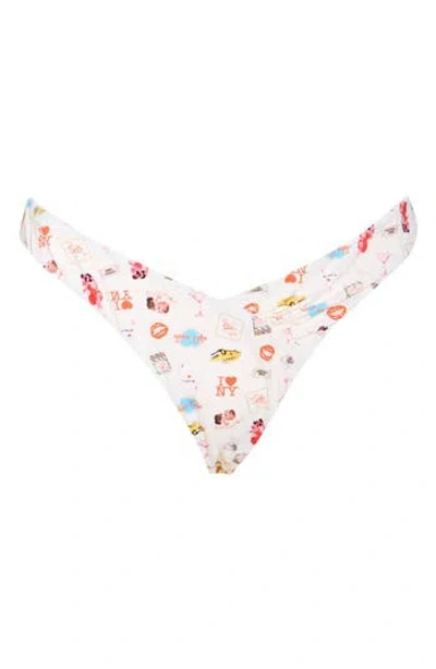 Dippin Daisys Angel Bikini Bottoms In Multi
