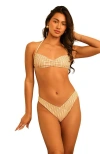 Dippin Daisys Angel Bottom In Nostalgia Stripe