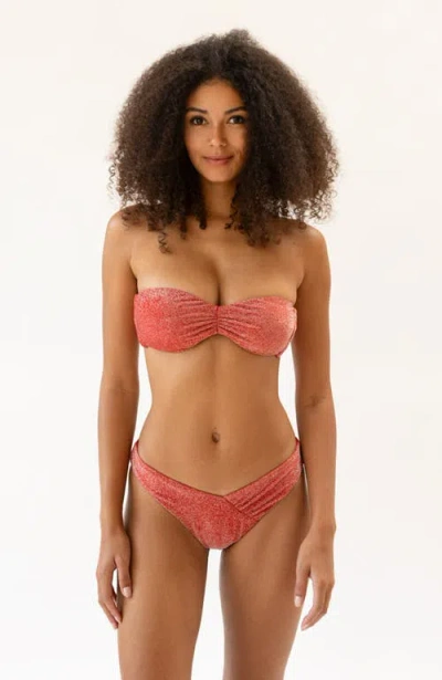 Dippin Daisys Angel Cheeky Bikini Bottom In Flame