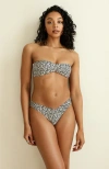 Dippin Daisys Angel Cheeky Bikini Bottom In Black