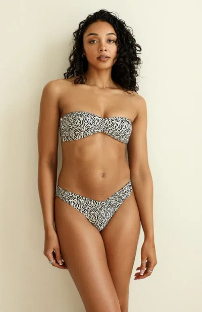 Dippin Daisys Angel Cheeky Bikini Bottom In Black