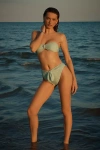 Dippin Daisys Audrey Bikini Bottoms In Blue