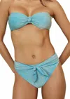 Dippin Daisys Audrey Cheeky Bikini Bottom In Etheral Blue