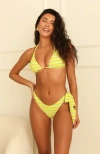 Dippin Daisys Aura Cheeky Bikini Bottom In Colada