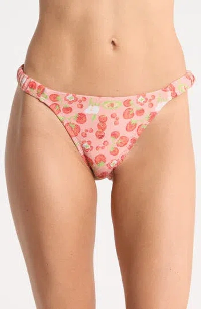 Dippin Daisys Belle Bikini Bottoms In Pink