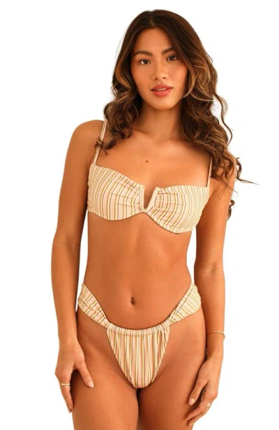 Dippin Daisys Bisou Bottom In Nostalgia Stripe