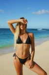 Dippin Daisys Bondi Cheeky Bikini Bottom In Black