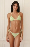 Dippin Daisys Bondi Cheeky Bikini Bottom In Green