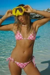 Dippin Daisys Bondi Cheeky Bikini Bottom In Gold Coast, Women's At Urban Outfitters In Pink
