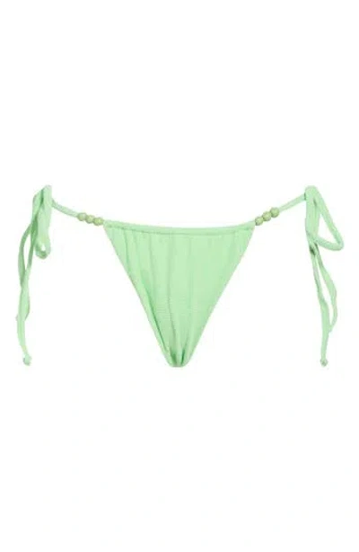 Dippin Daisys Bora Side Tie Bikini Bottoms In Green