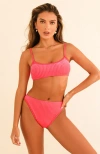 Dippin Daisys Brink Top In Neon Pink