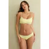 Dippin Daisys Bruno Scoop Neck Bikini Top In Green