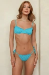 Dippin Daisys Butterfly Cheeky Bikini Bottom In Multi