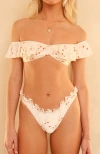 Dippin Daisys Byron Cheeky Bikini Bottom In Neutral