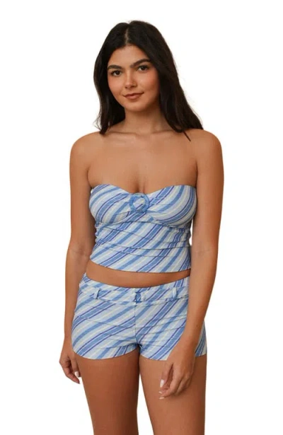 Dippin Daisys Canela Tankini Top In Blue