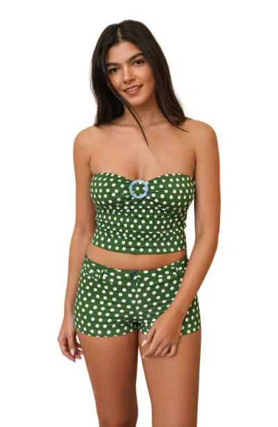 Dippin Daisys Canela Tankini Top In Green