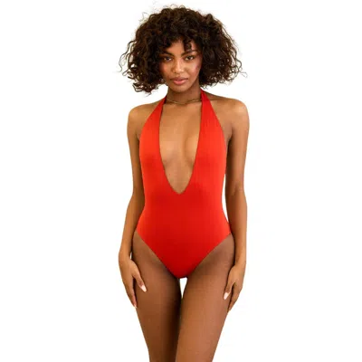 Dippin Daisys Cheryl One-piece Swimsuit In Pink