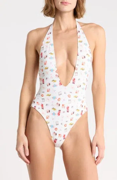 Dippin Daisys Cheryl One-piece Swimsuit In The Kini That Never Sleeps