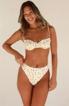 Dippin Daisys Chica Underwire Bikini Top In Multi