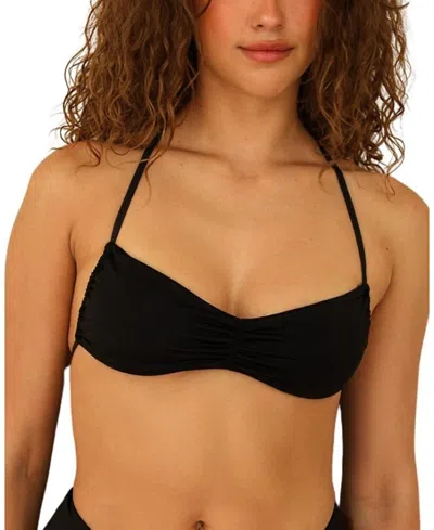 DIPPIN DAISYS CHRISTINA TIE STRAPS BANDEAU BIKINI TOP