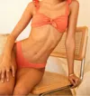 Dippin Daisys Countess Top In Orange In Orange