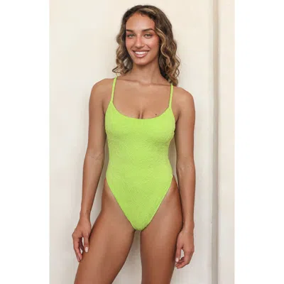 Dippin Daisys Crystal One Piece In Green