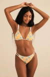 Dippin Daisys Cyrus Double Strap Bikini Bottom In Sunkissed