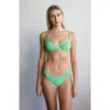 Dippin Daisys Daphne Underwire Bikini Top In Pickleball Terry